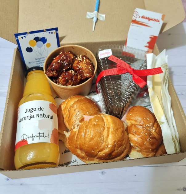 Desayuno Cumpleaños Express – desayuno sorpresa a domicilio