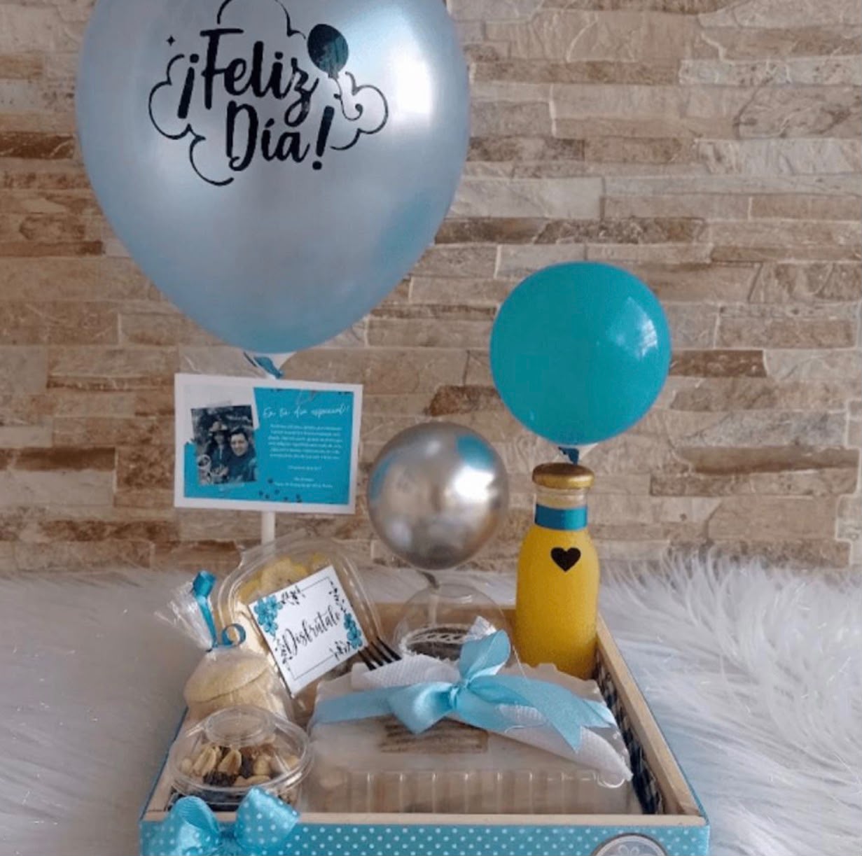 Desayuno Feliz Día Celeste – desayuno sorpresa a domicilio